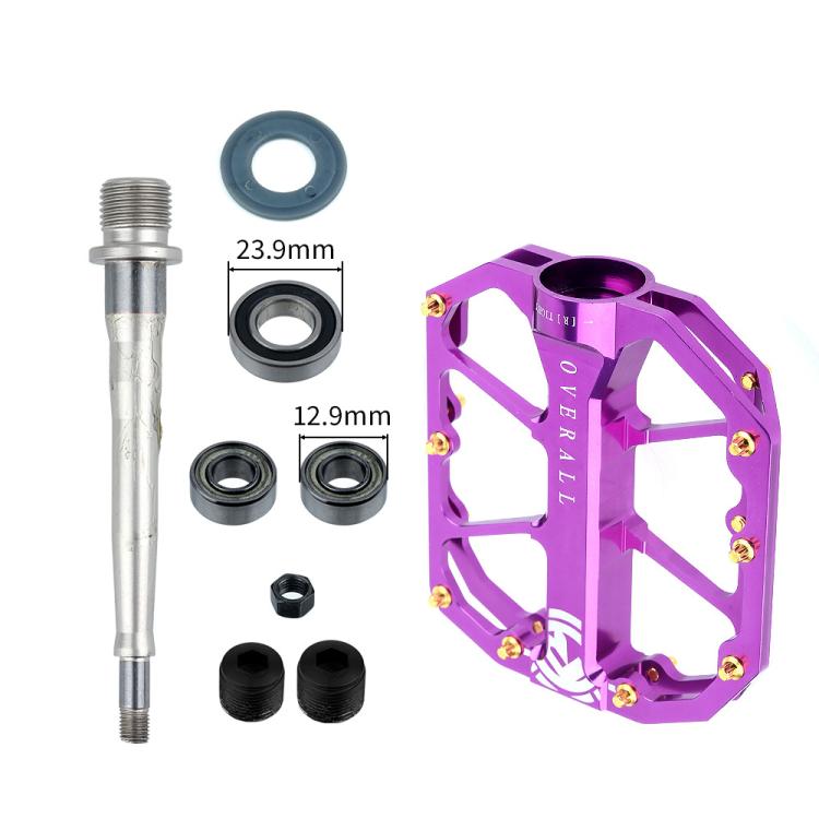 RACEWORK D029 Pedales Rodamientos Triples Antideslizantes