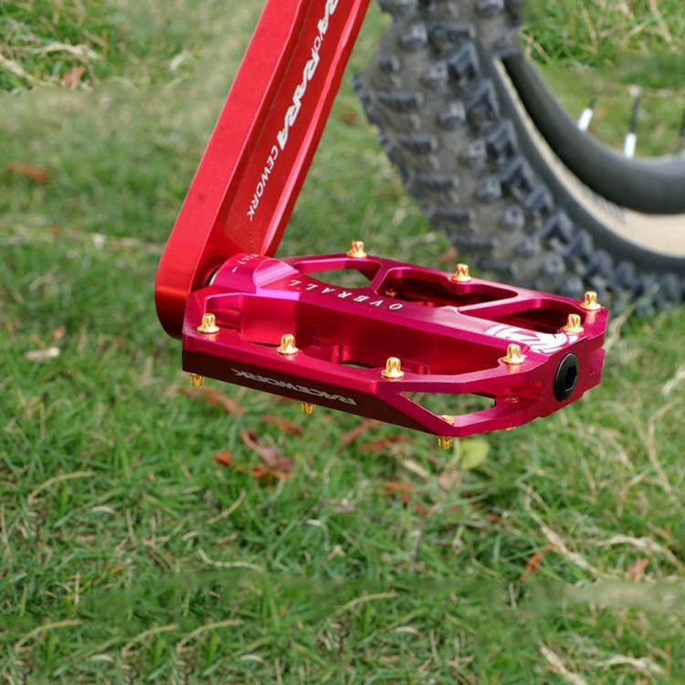 RACEWORK D029 Pedales Rodamientos Triples Antideslizantes