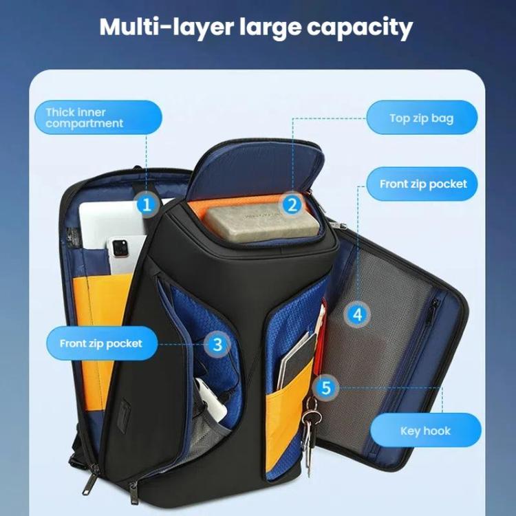 Wiersaam Mochila Antirrobo Viaje Negocio Portátil Puerto USB