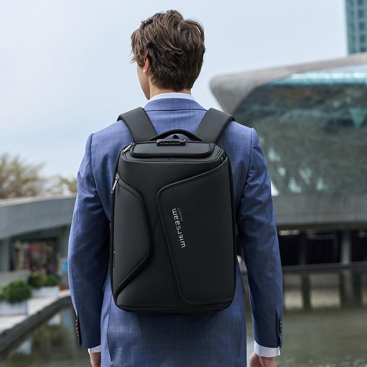 Wiersaam Mochila Antirrobo Viaje Negocio Portátil Puerto USB