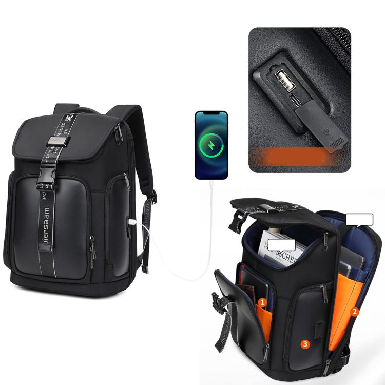 Wiersaam WY1200 Mochila De Negocios Antirrobo Para Hombre