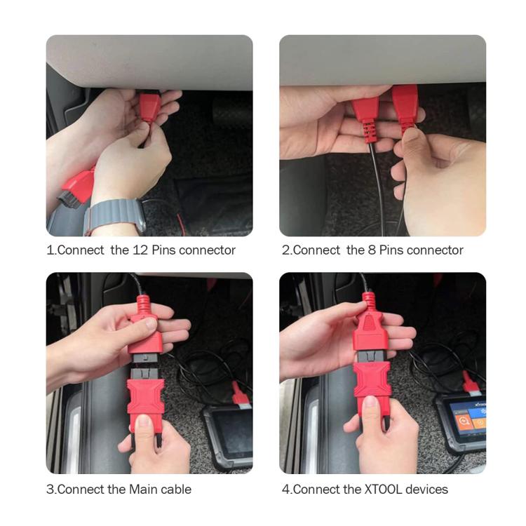 Xtool FCA 12+8 Adapter For Chry OBD Bluetooth Diagnóstico