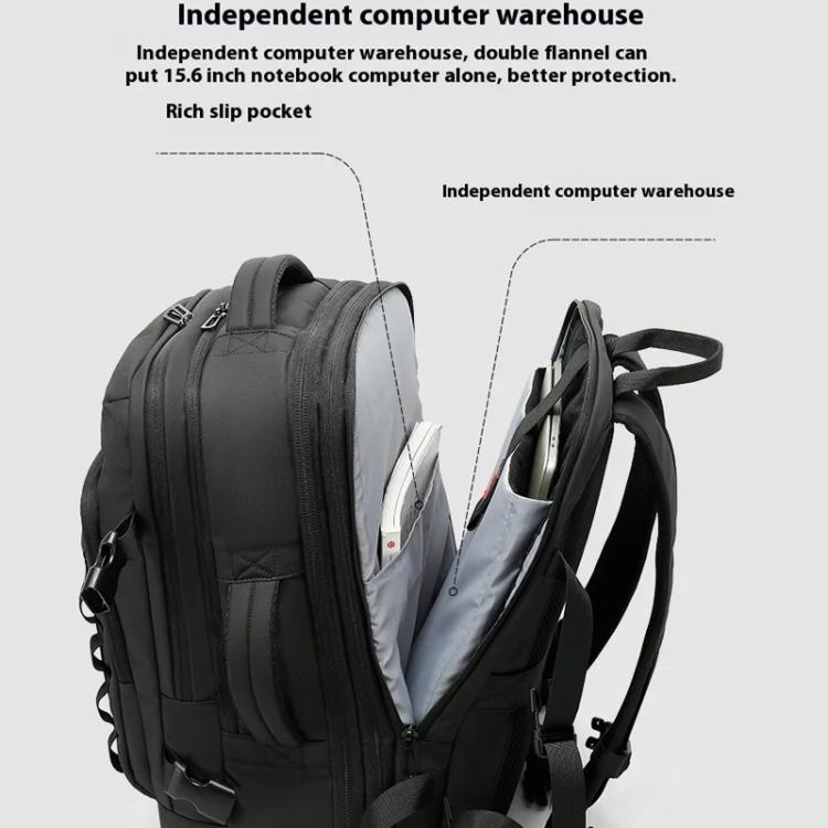 BANGE BG-3055 Mochila Hombre Viaje Capacidad Expandible