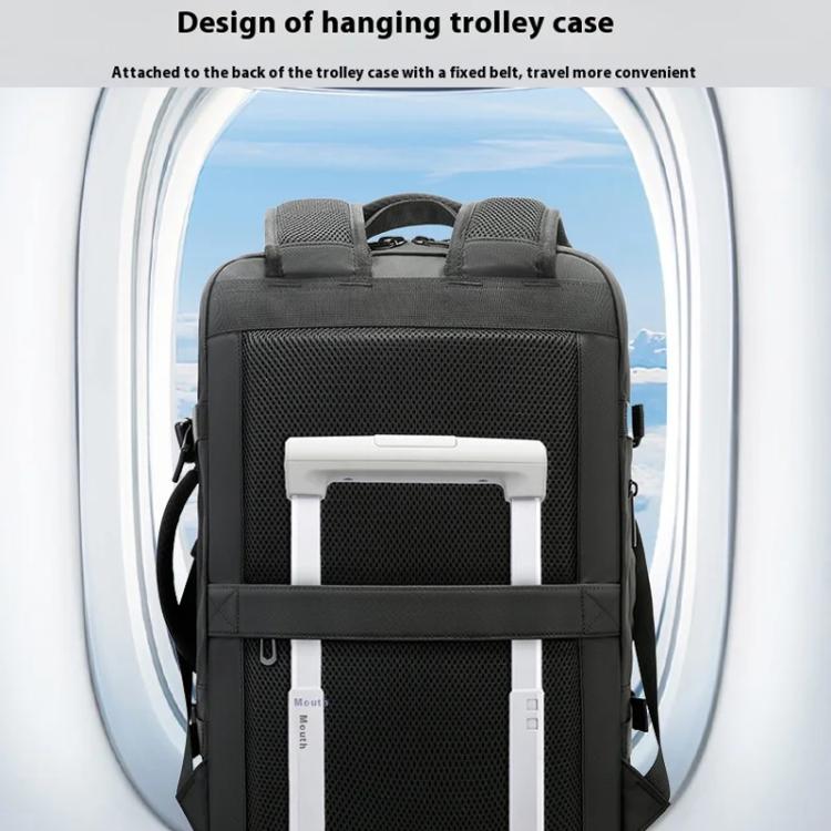 BANGE BG-3055 Mochila Hombre Viaje Capacidad Expandible