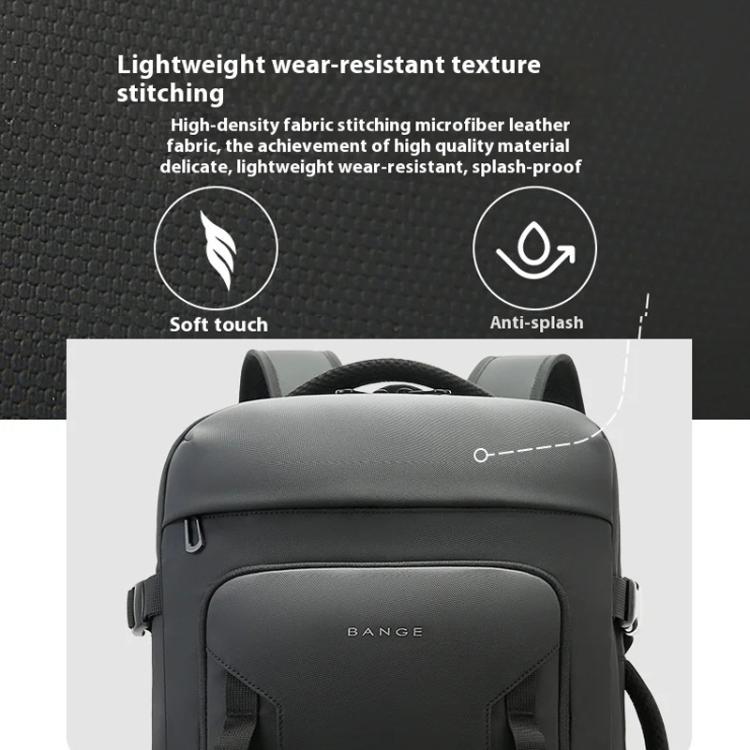 BANGE BG-3055 Mochila Hombre Viaje Capacidad Expandible
