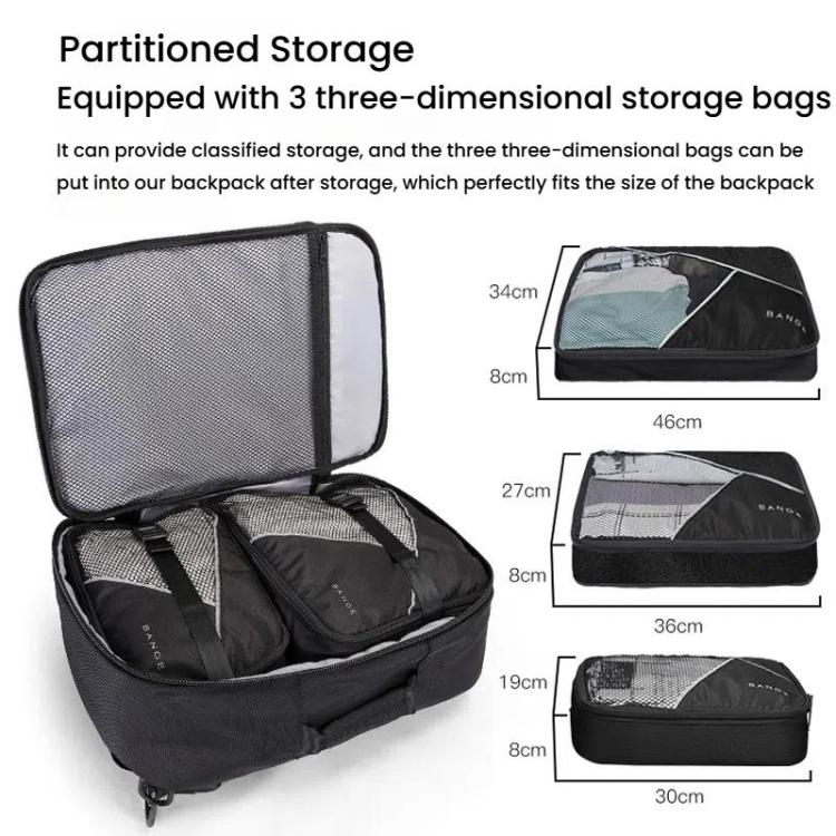 BANGE BG-1916 Mochila Hombre Gran Capacidad Portátil