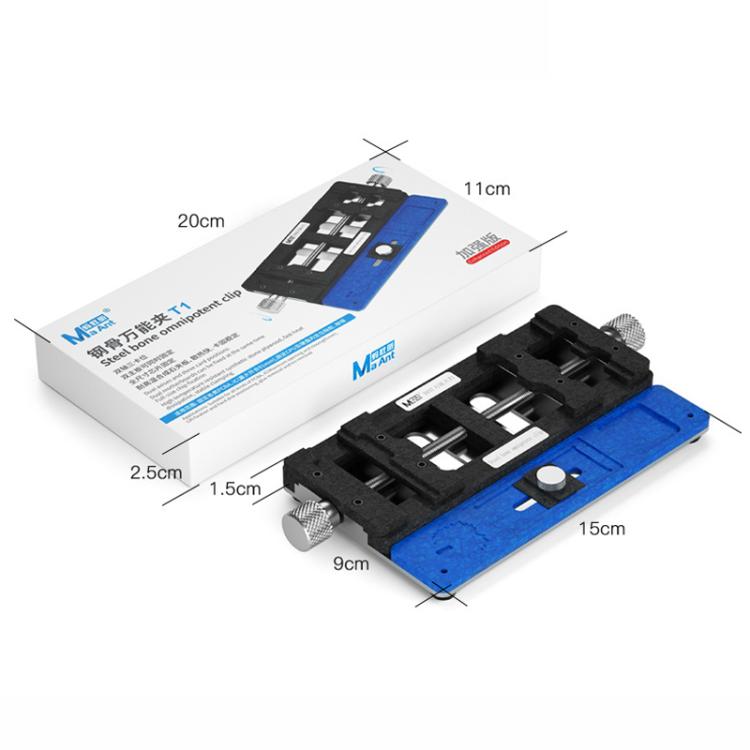 Steel Bone Pinza Universal Reparación Celulares Doble Eje