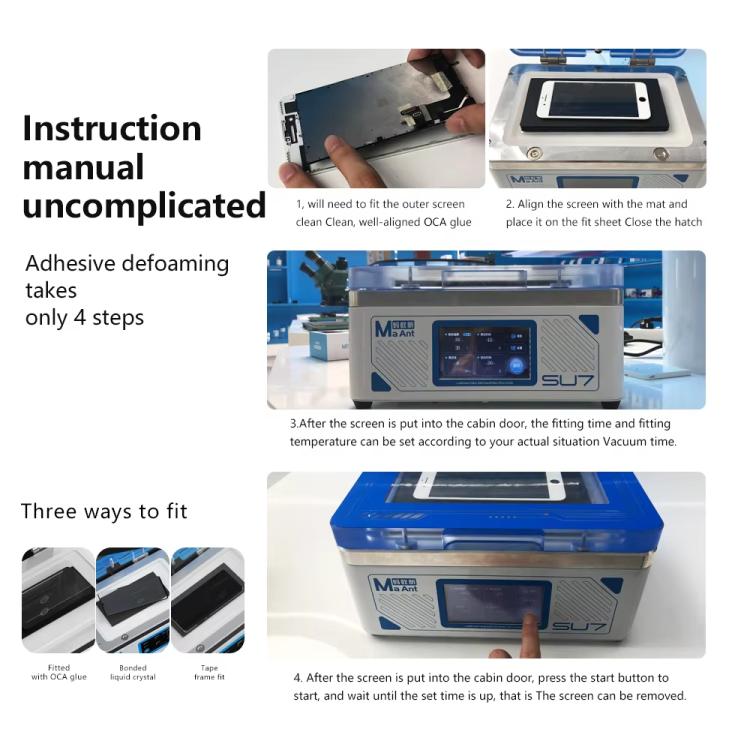 TechVac EUPlugVac Pantallas Curvas Laminadora Bomba Vacío