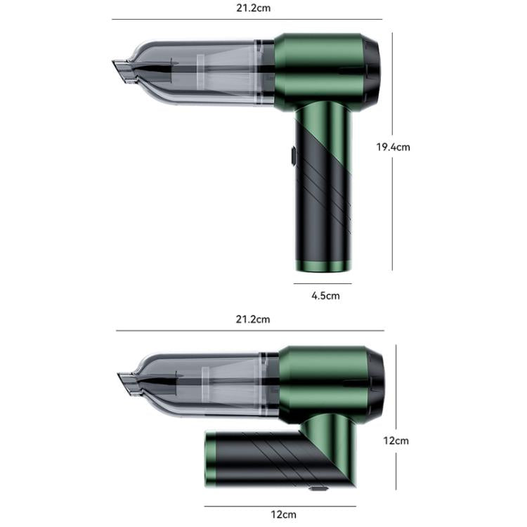 SUITU ST-6670 Aspirador Mano Inalámbrico Coche Gran Succión