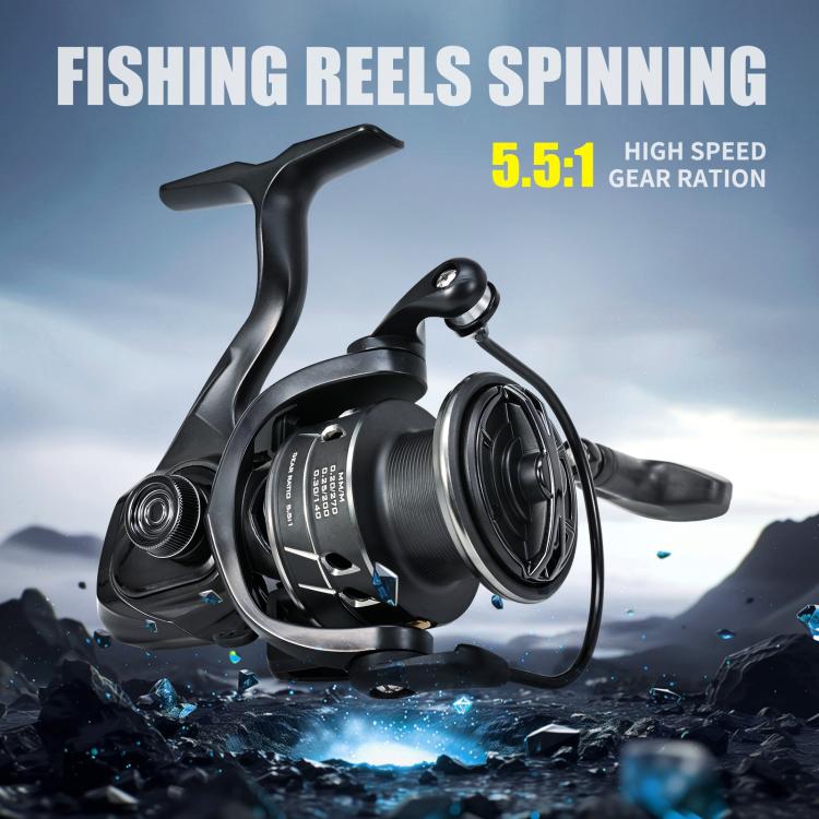 Frontier Road Runner Fishing Reel Spinning Aluminio Ligero