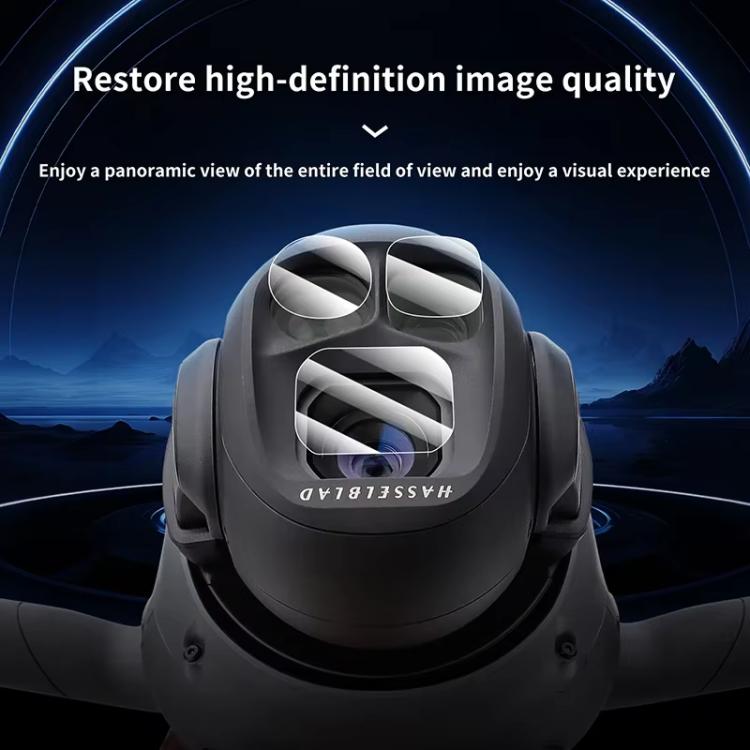 CQT DJI Mavic 4 Pro Protector Lente Sensor Nano Transparente