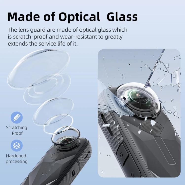 Insta360 X5 Protector de Lente Antirayaduras Premium