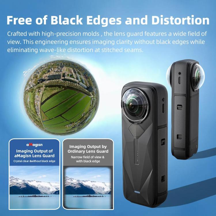 Insta360 X5 Protector de Lente Antirayaduras Premium