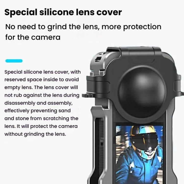 Insta360 AC-81 Metal Jaula Extendida Cubierta Silicona