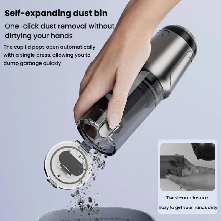 SUITU ST-6694 Pro Aspiradora de Mano Coche Inalámbrica 80W