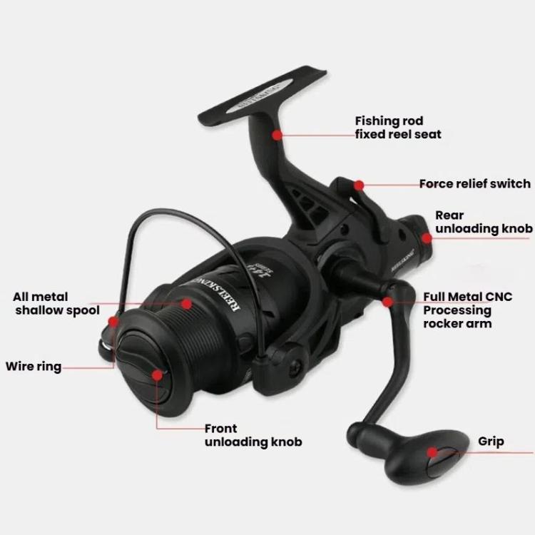 KP Carrete Pesca Serie KP Doble Freno Ideal Para Peces