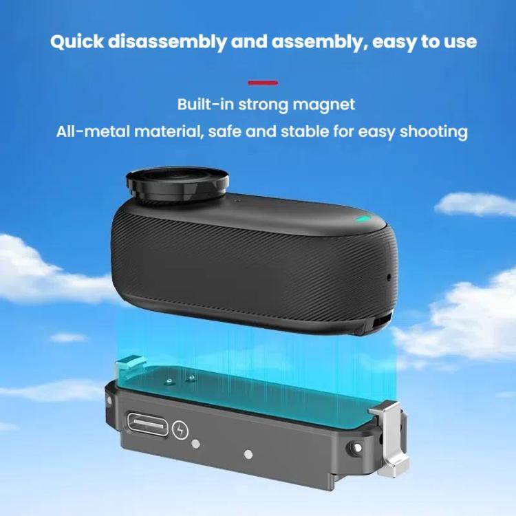 Insta360 AC69 Base de Carga Imán Potente GO 3S Estable