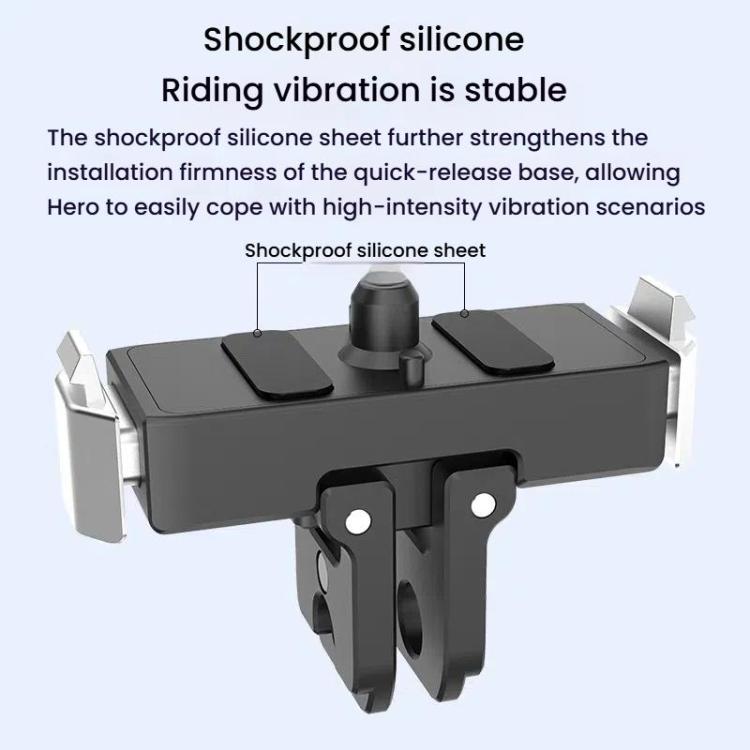 GoPro HERO13 Black HEPAIL AC67 Magnetic Quick Release Base