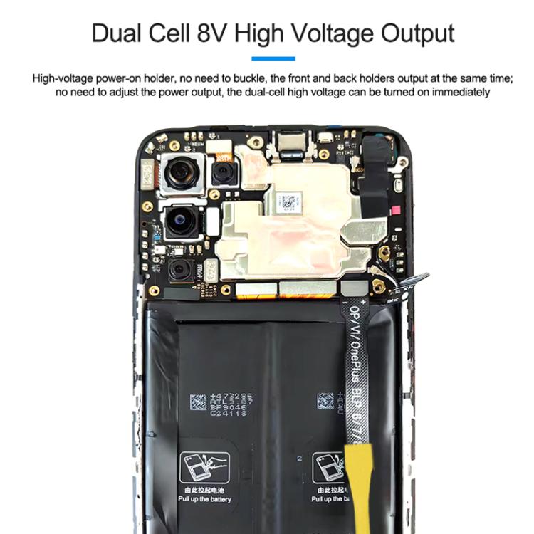 TechRepair Android 8V Alto Voltaje Cable De Encendido Móvil