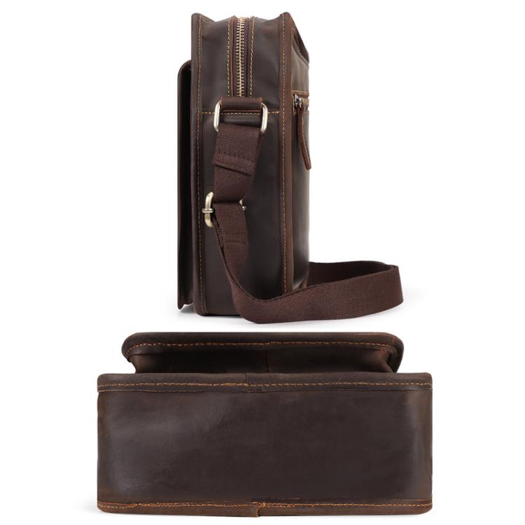 HUMERPAUL MH702 Bolso Bandolera Hombre Cuero Ligero