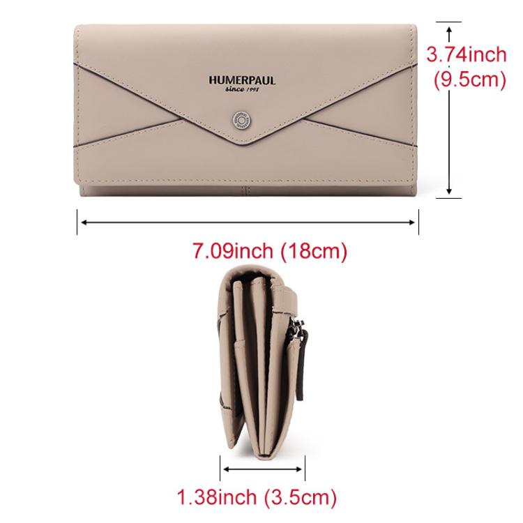 HUMERPAUL BP998 Cartera Para Mujer RFID Bloqueo Clutch