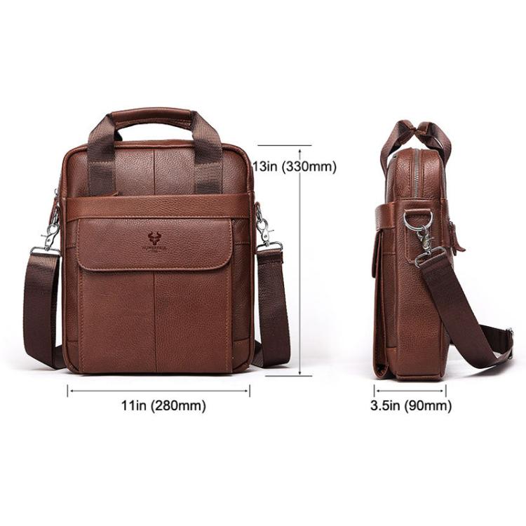 HUMERPAUL HUMH544 Bolso de Hombro Cuero con Cierre Magnético