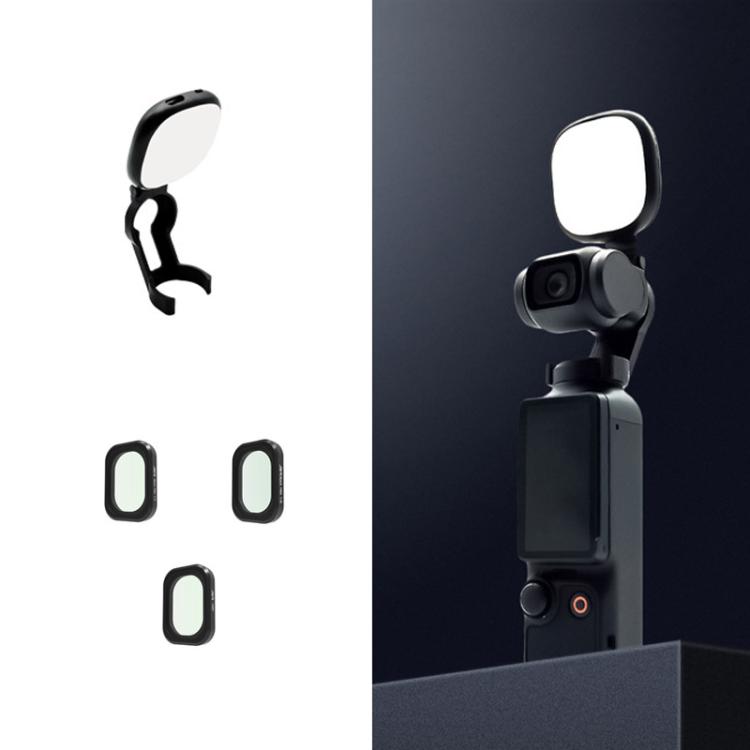 DJI Osmo Pocket 3 JSR Luz de Relleno 3 Colores Ligera