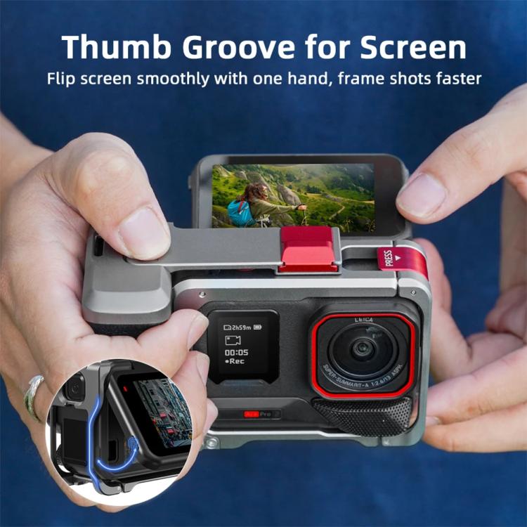 Insta360 Ace Pro 2 Grip Kit Fotografía Urbana Ergonómico