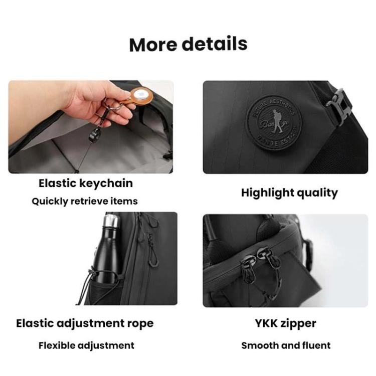 BANGE FW-232 Mochila Exterior Para Hombre Gran Capacidad