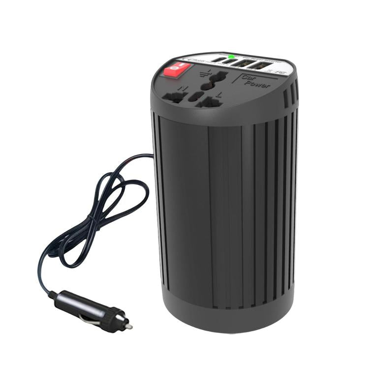 Gurxun 200W Car Inverter Modified Wave Dual USB Type C