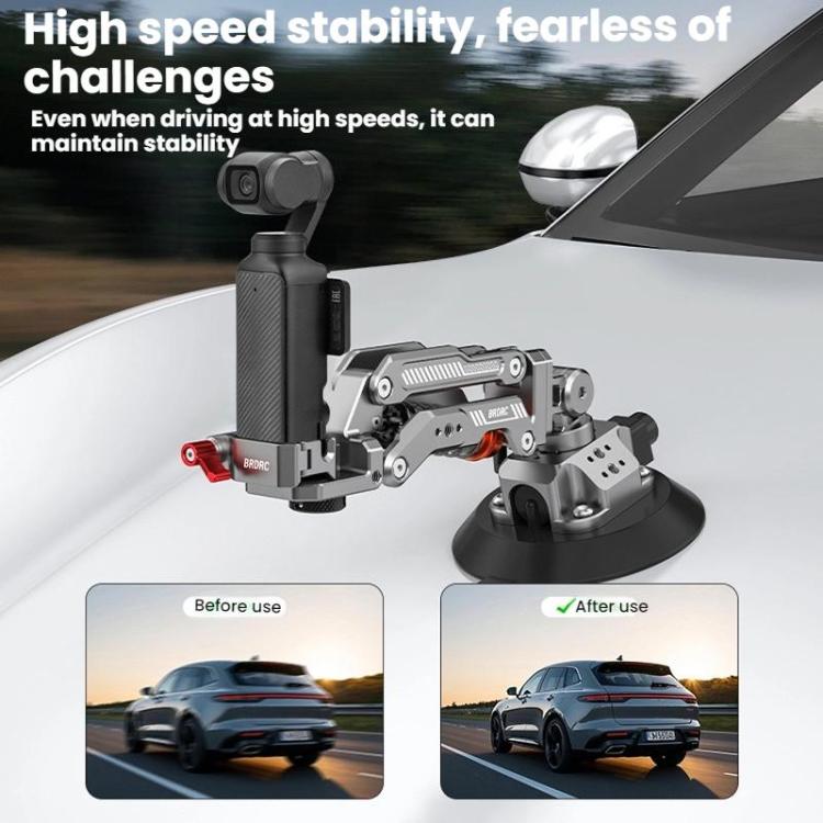 DJI Osmo Pocket 3 Soporte Ventosa Con Absorción Eje Z