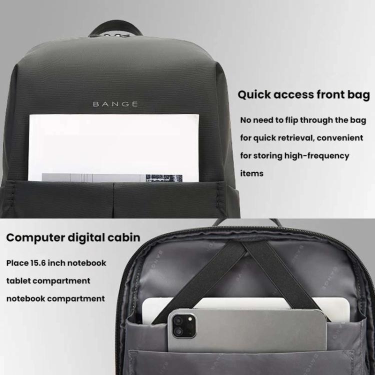 BANGE BG-3078 Mochila Para Computadora Gran Capacidad