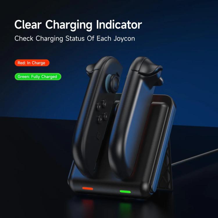EasySMX Nintendo Switch 2 Joy Con Cargador Magnético