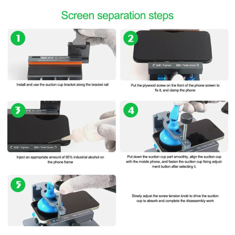FixPro RP2F Soporte Reparación Móviles 2 En 1 Rotación