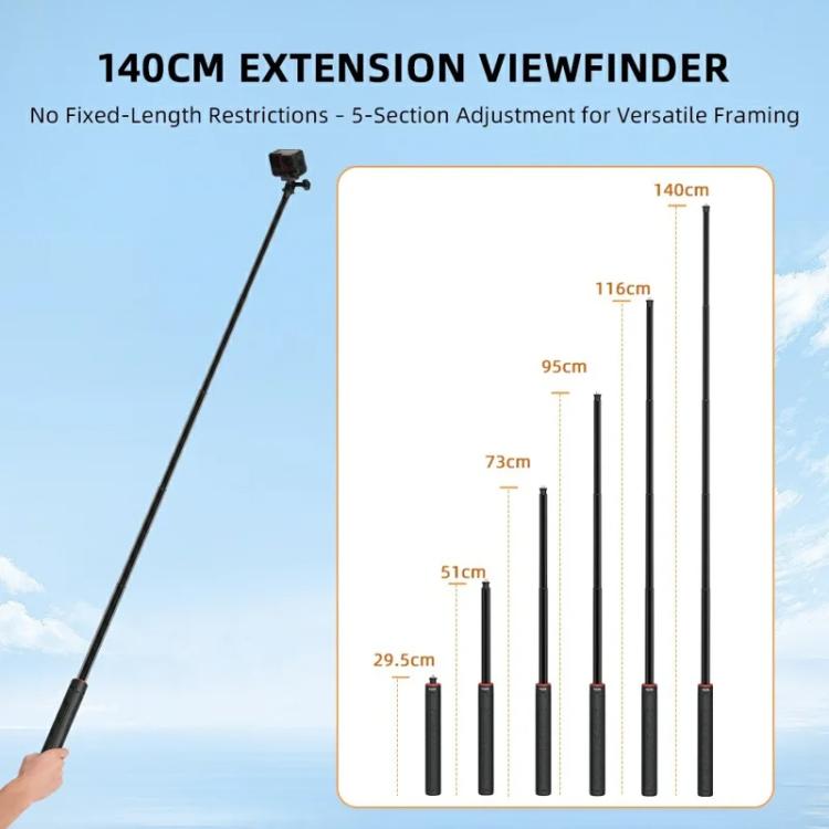 GoPro Palo Selfie Trípode Extendible Con Un Botón Rápido