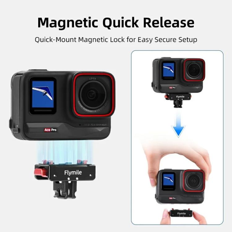 Flymile Base Magnética Liberación Rápida Insta360 Ace Pro