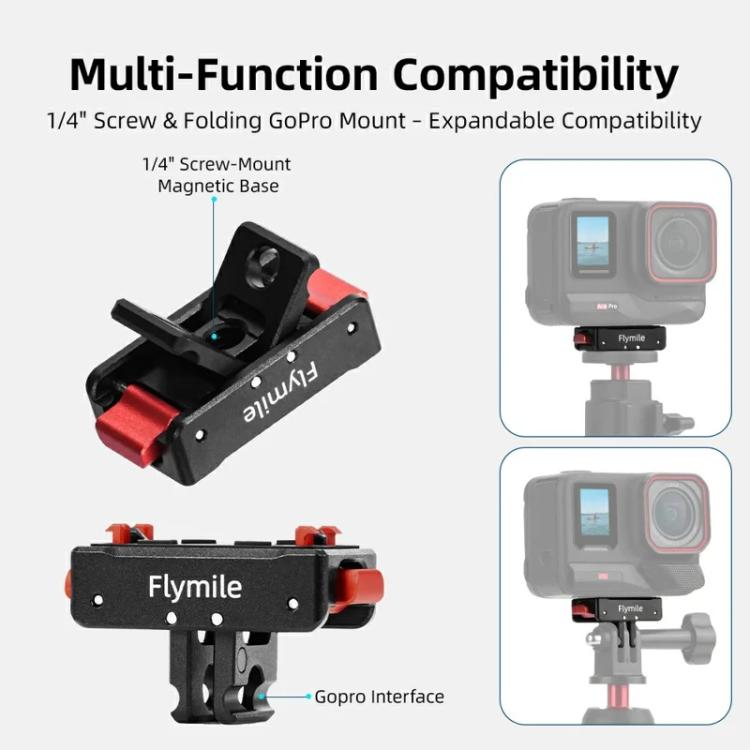 Flymile Base Magnética Liberación Rápida Insta360 Ace Pro