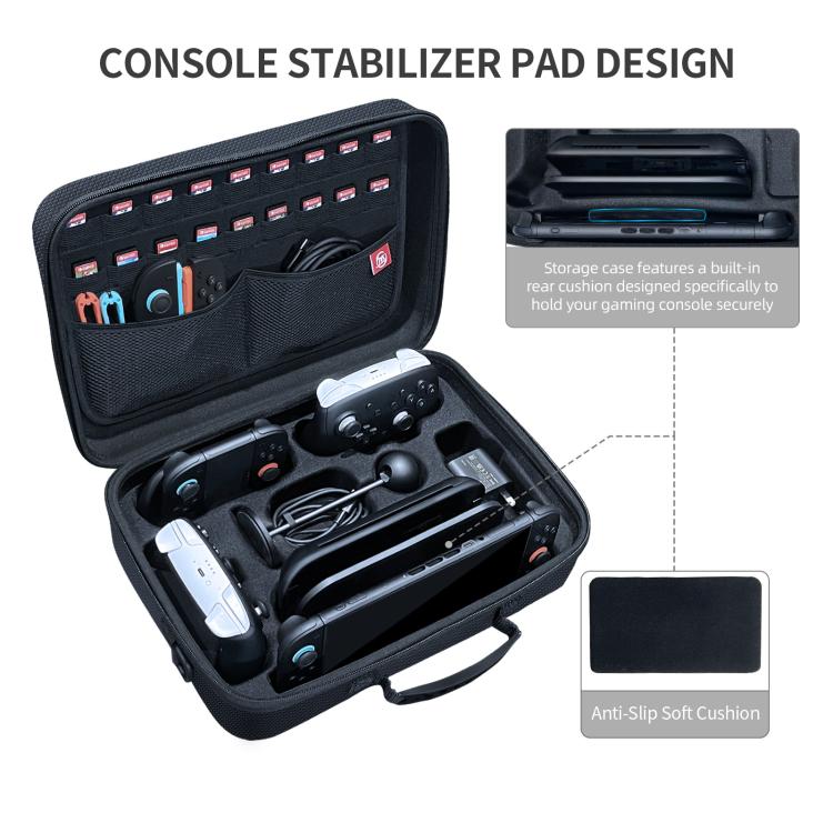 JYS Nintendo Switch 2 Estuche Todo En Uno Con Correa