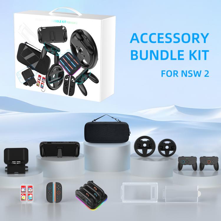 JYS Switch 2 Accessory Bundle Funda Protectora Para Switch