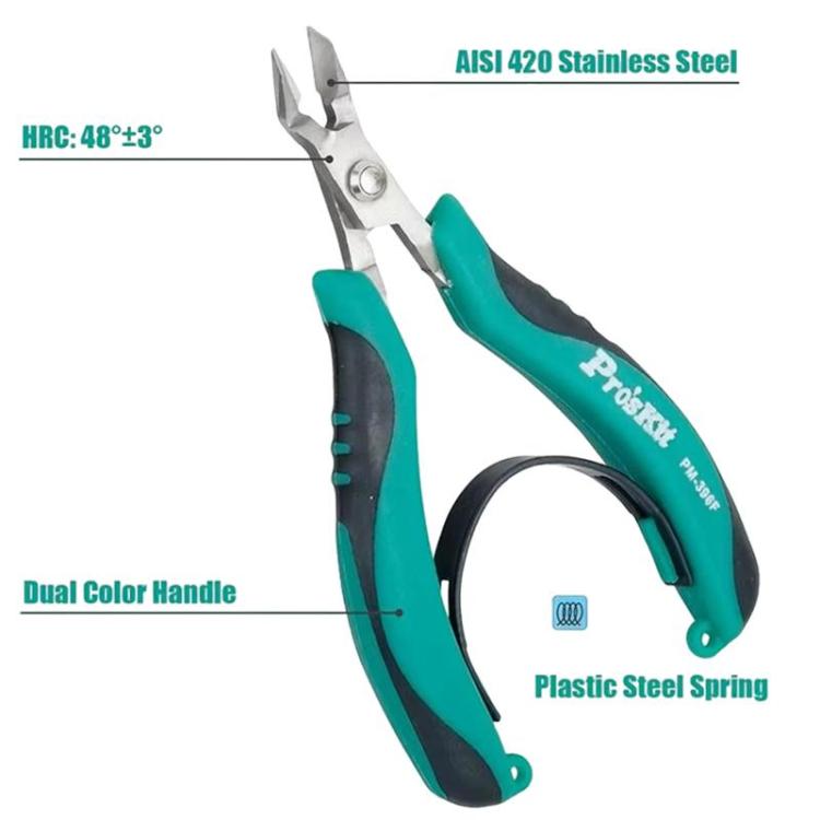 ProsKit PM396 Alicates Diagonales Acero Inoxidable