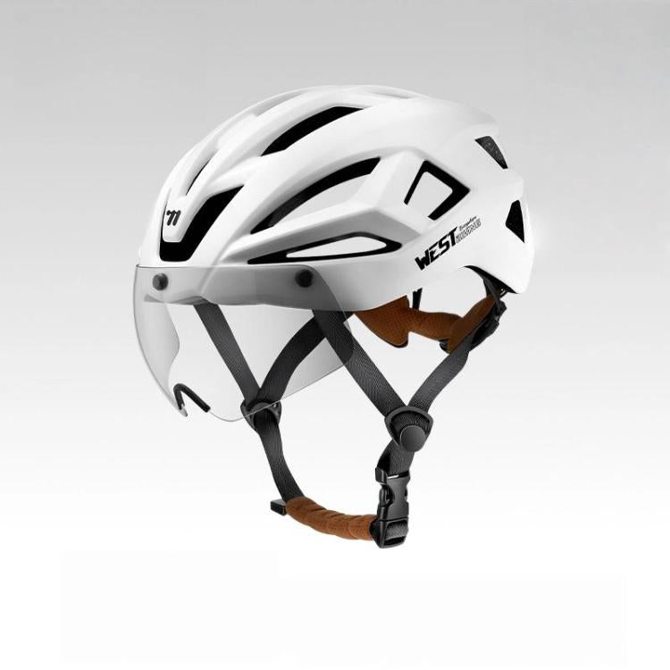 West Biking Casco Ligero Con Visor Magnético Para Bicicleta