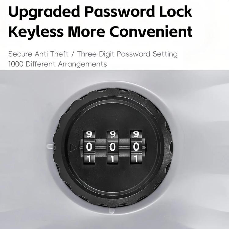 West Biking YP0719433 Bike Lock Box Combination Lock