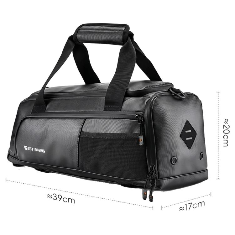 West Biking YP0707413 Pannier Multifuncional para Bicicleta