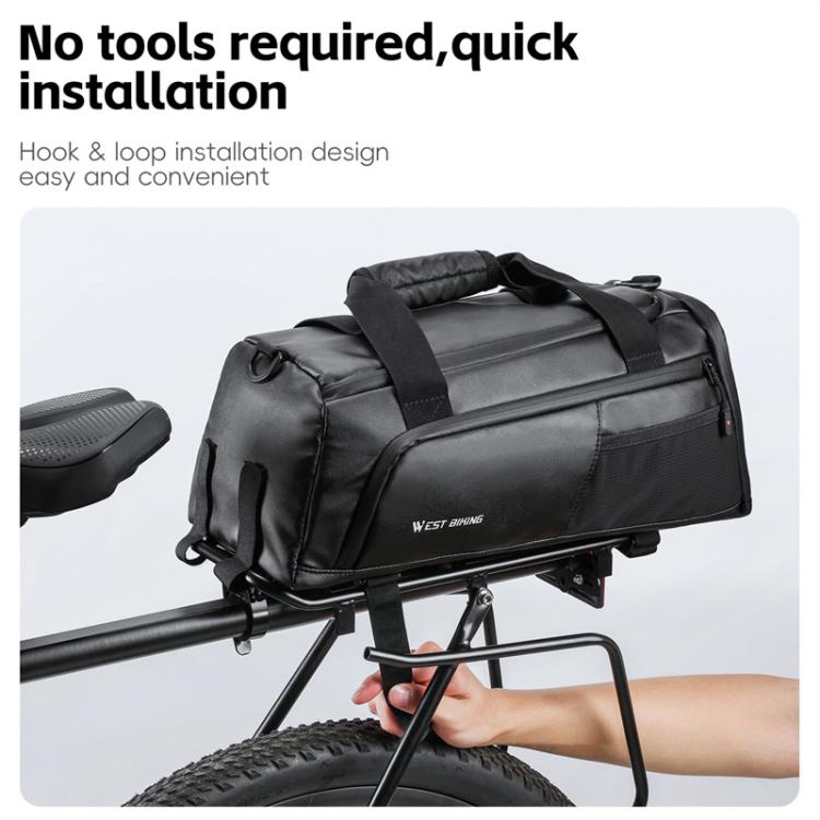 West Biking YP0707413 Pannier Multifuncional para Bicicleta