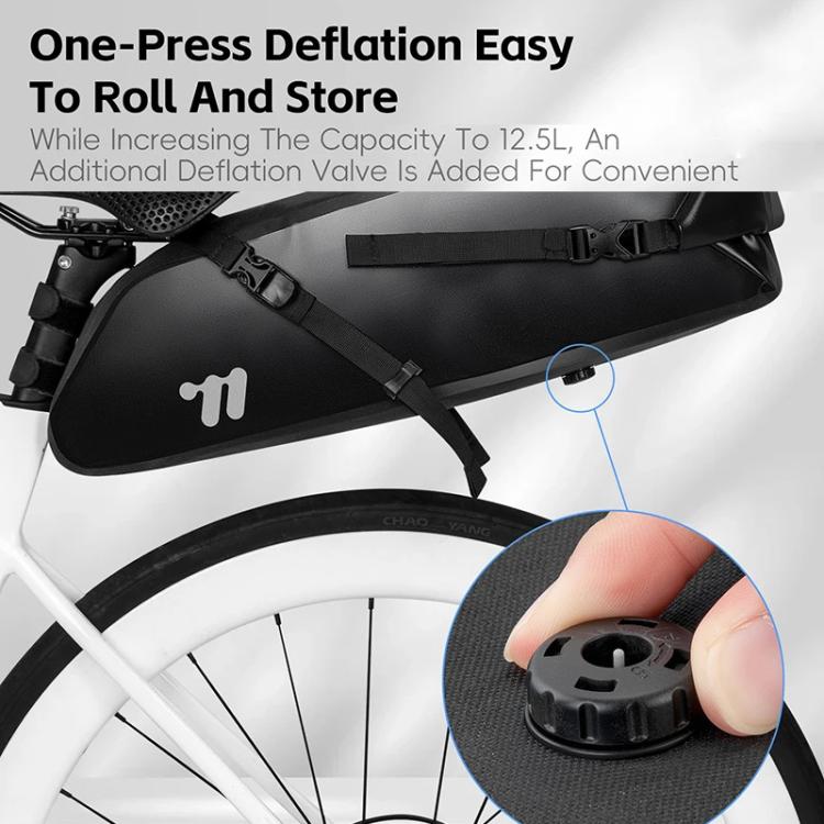 WEST BIKING YP0707403 Bolsa Trasera Impermeable Para Bicicleta