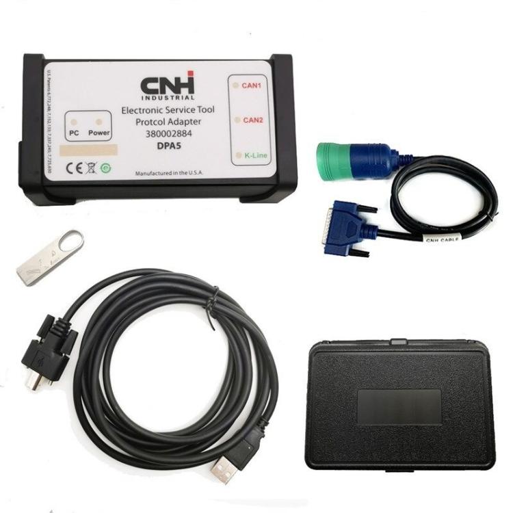 CNH EST V8.6/V9.5 Interfaz Diagnóstico Diesel Agrícola