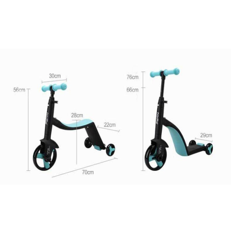 Nadle S3 Scooter Niños Plegable Tres Ruedas 3 Modos