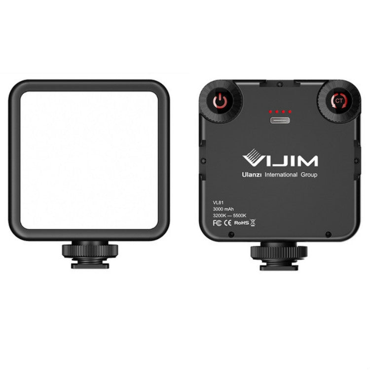 VIJIM VL81 Luz LED Portátil Para Grabación Doble Temperatura