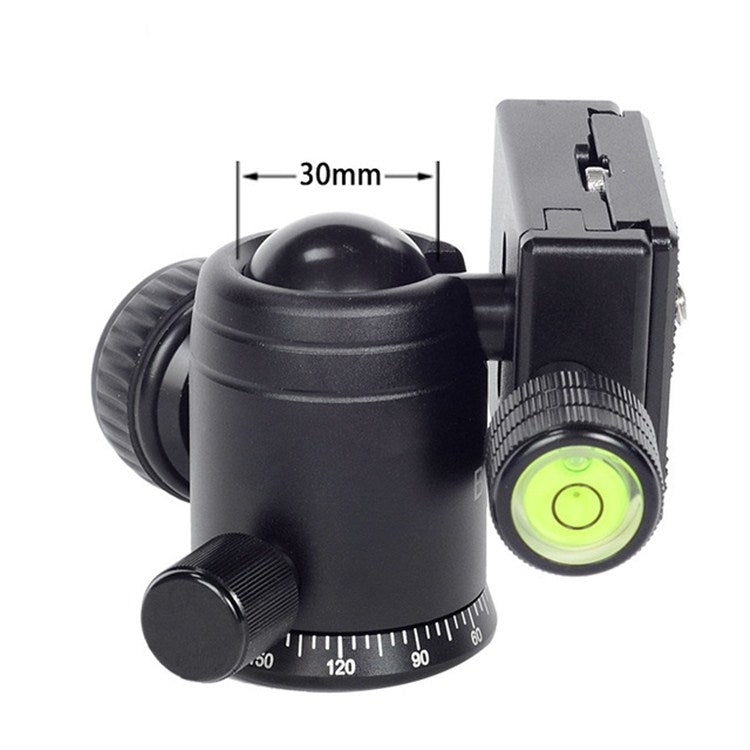 BEXIN Cabeza de Bola 30mm Trípode 360 Grados Fotografía