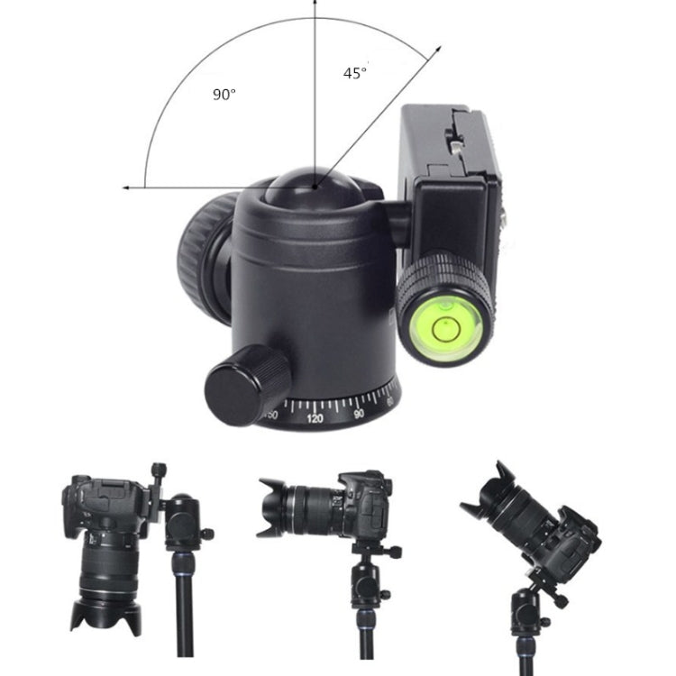 BEXIN Cabeza de Bola 30mm Trípode 360 Grados Fotografía